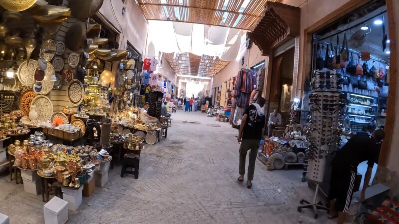 Marrakech Morocco Medina and Souks